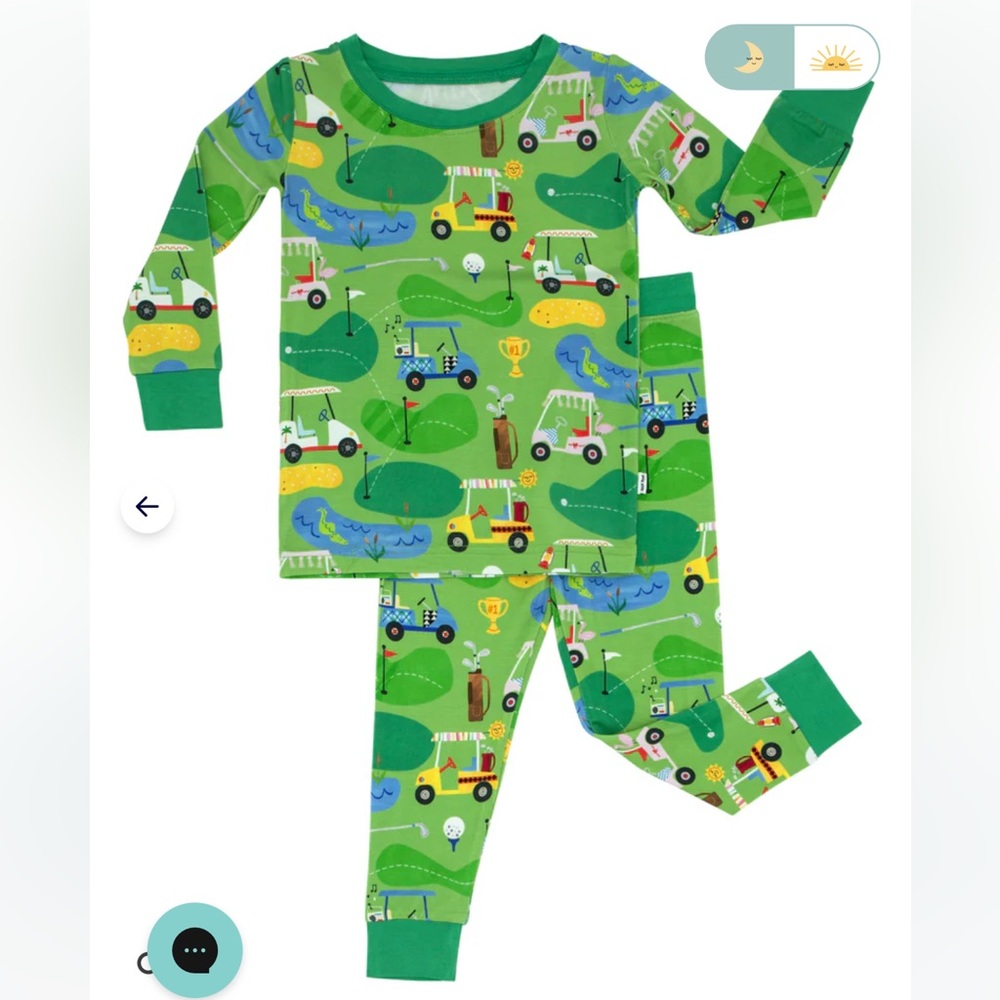 Little Sleepies Fairway Fun Pajama Set Golf
